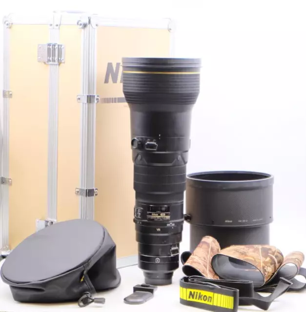 Nikon AF-S NIKKOR 600mm f/4.0G ED VR w/ Case, Hood & More - MUST SEE! (0528)