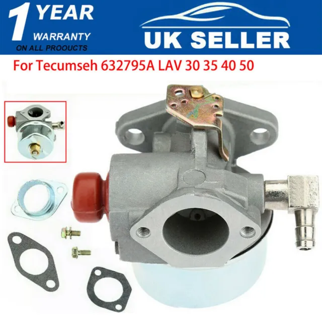 Carburetor Carb for Tecumseh LAV 30 35 40 50 Lawn Mower Carb Replacement 632795A