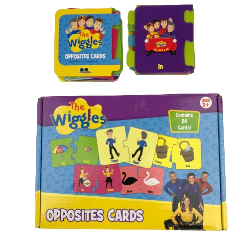 THE WIGGLES (OPPOSITES Cards) Contains 24 Cards $36.00 - PicClick AU