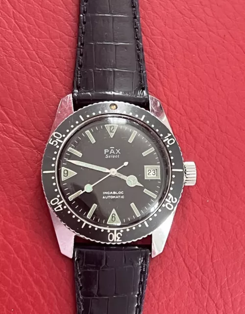 Ancienne montre de plongée Automatic PAX SELECT 200 Mètres