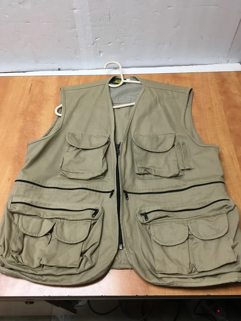 Gilet Orvis Homme Taille M – Vert Olive, Matelassé, Chasse Et Randonnée – Occasion