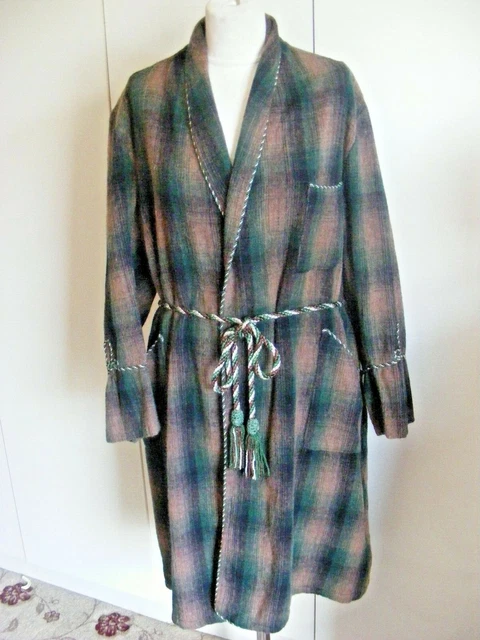 VINTAGE 1950S TARTAN dressing gown Bonart wool blend brown green size 38/40 " 28.00 - PicClick UK VINTAGE 1950S TARTAN dressing gown Bonart wool blend brown green size 38/40 " 28.00 - PicClick UK