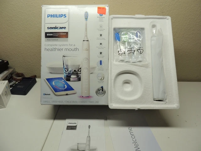 Cepillo de dientes eléctrico recargable Philips Sonicare DiamondClean Smart 9500 Cepillo de dientes eléctrico recargable Philips Sonicare DiamondClean Smart 9500