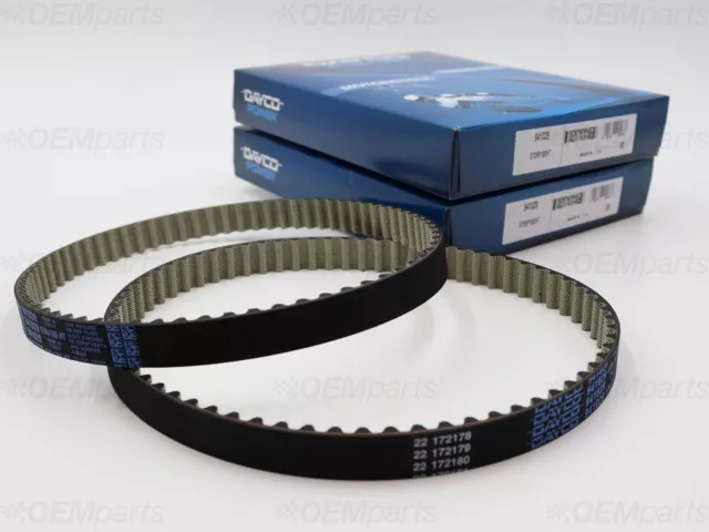 Set of (2) Dayco Camshaft Timing Belt DUCATI ST2 944 (1997-2003)