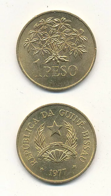 Guinea-Bissau - 1 Peso 1977 UNC