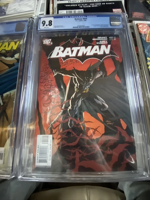 Batman 655  (2006 DC) CGC 9.8 1st Cameo Appearance Of Damian Wayne