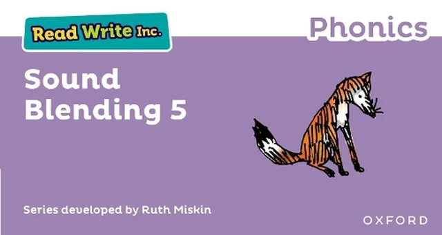READ WRITE INC. Phonics: Sound Blending Book 5 by Ruth Miskin Paperback ...