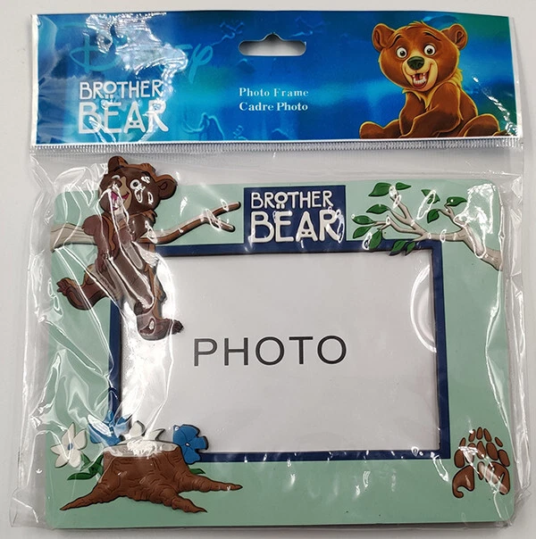 portafoto photo frame KODA fratello orso gomma Disney new sealed Kiddyland
