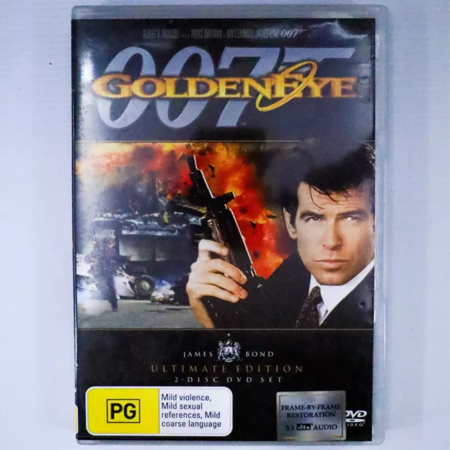 JAMES BOND 007: GoldenEye (DVD, 1995) Pierce Brosnan, Izabella Scorupco ...