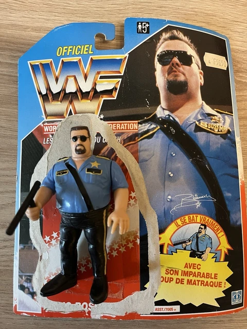 Big Boss Man Hasbro Series 1 + fiche biographique - Collection
