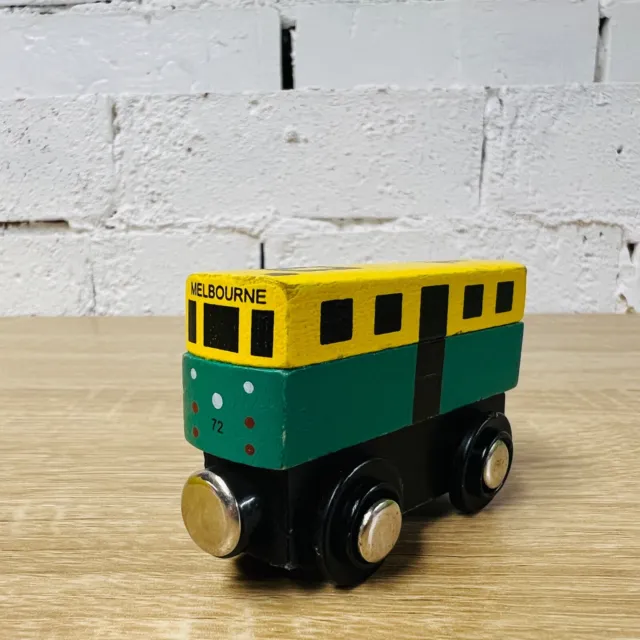 Make Me Iconic Melbourne Tram compatible Thomas & Friends Wooden Railway Trains