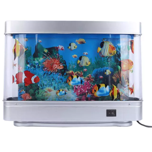 LED Decorative Lamp Artificial Tropical Fish Aquarium Virtual Ocean In Motion