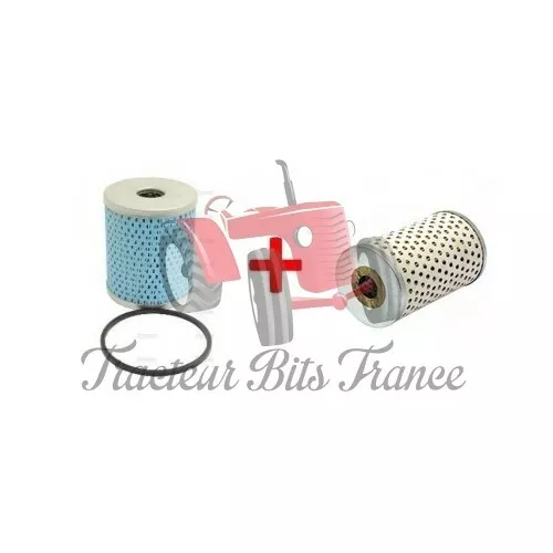 Kit Filtre Fordson Dexta - Filtre Huile + Filtre Gazole