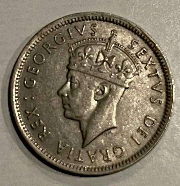 Cyprus 1 Shilling 1949 BU George VI.  See Picture.