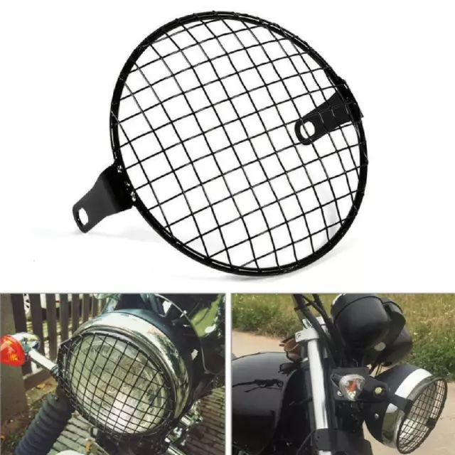 Scheinwerfer Lampengitter Headlight Grill Universal ca.160mm Motorradzubehör