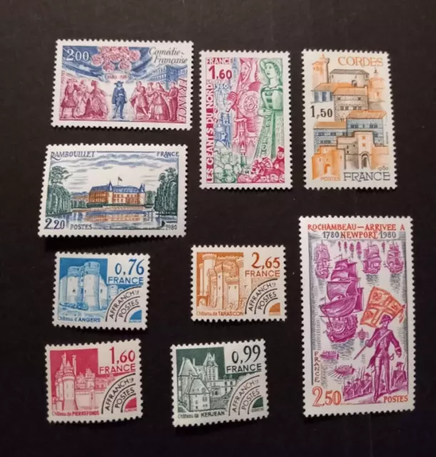 Briefmarken Frankreich 1980  Postfrisch