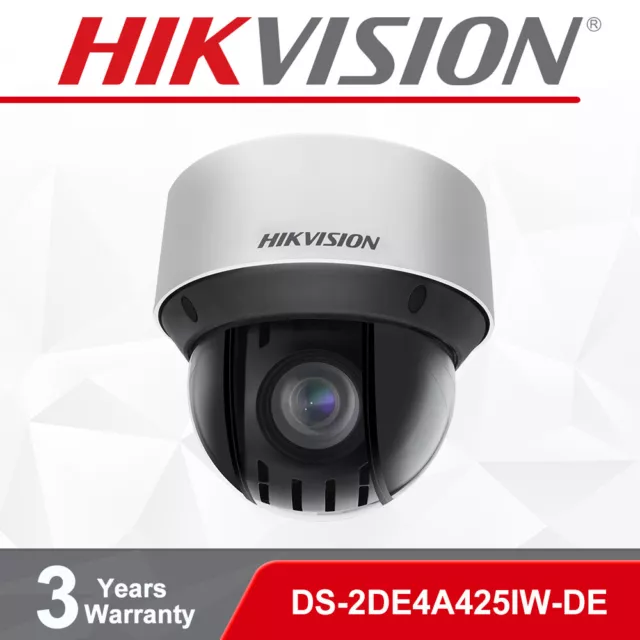 Hikvision 4MP 25x zoom PTZ IP Camera DarkFighter Auto-tracking DS-2DE4A425IWG-E