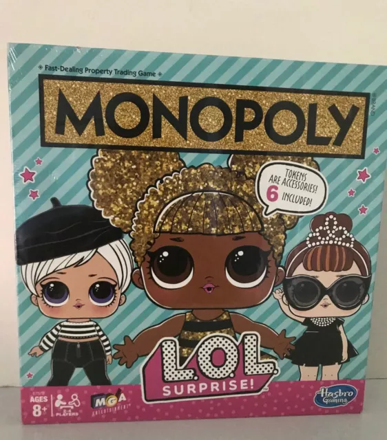 LOL SURPRISE Monopoly Game 2018 Shrink Wrapped New