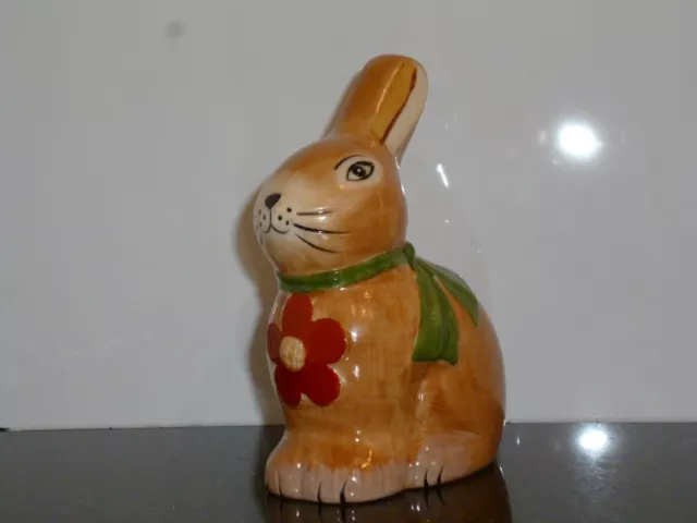 Villeroy & Boch Hase grüne Schleife rote Blume limitiert 2006 Nr. 2628  V & B