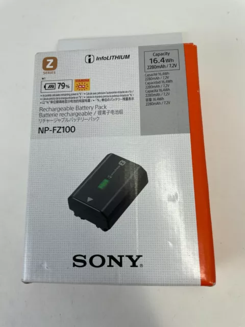 Genuine Sony NP-FZ100 Rechargeable Lithium-Ion Battery for a9 a7Riii a7iii a7Riv