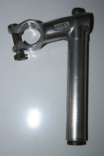 Potence Atax Longueur 110 Mm Diamètre 22 Mm – Aluminium Argenté – Vélo Route Eroica – Occasion France