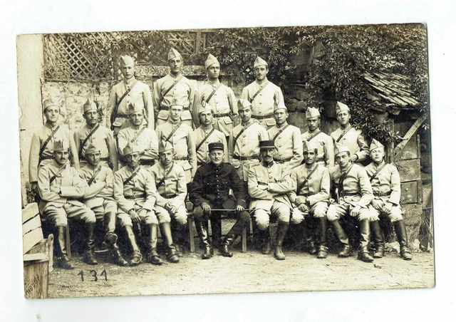 CPA WW1 - 1914/1918 War Photo Card - 3rd and 45th RI Military Group