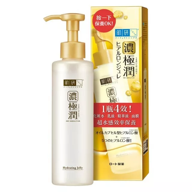 [ROHTO HADALABO] Koi Gokujyun feuchtigkeitsspendende Gelee Feuchtigkeitsspendende Lotion 180ml NEU