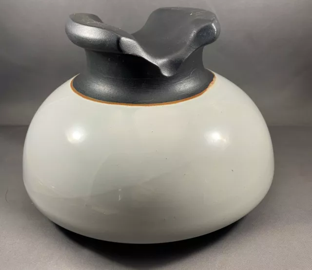 LARGE CERAMIC SADDLEBACK HIGH VOLTAGE INSULATOR             1 of 2