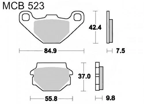 Brembo Pompe Frein Arrière 10477660 Pour KTM LC4 640 2002 2003 2004