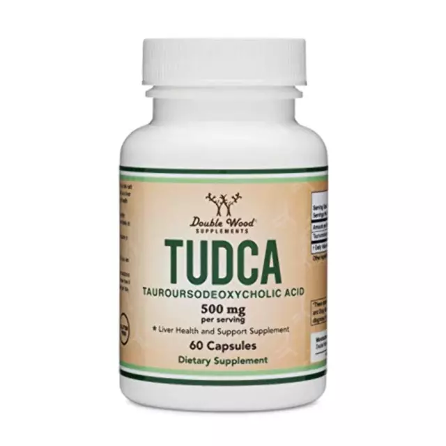 TUDCA Double Wood Supplments Liver Support 60 capsules