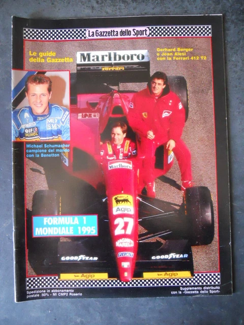 Gazette Dello Sport Magazine 4-1995 Ferrari-Manuela De Centa