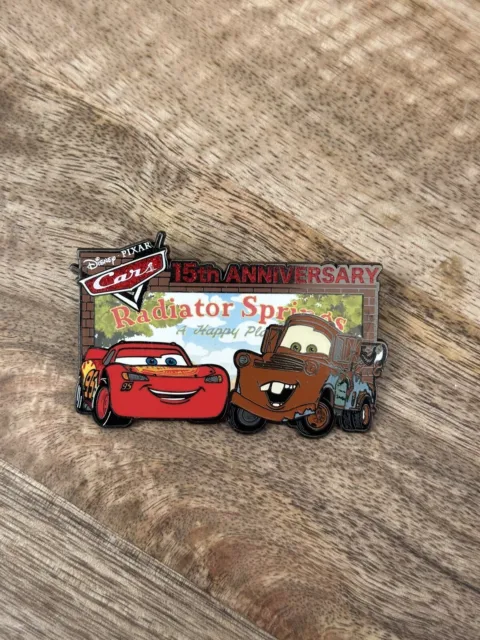 Cars 15Th Anniversary Radiator Springs Pin Pixar Lr 2021 Disney Lightning Mater