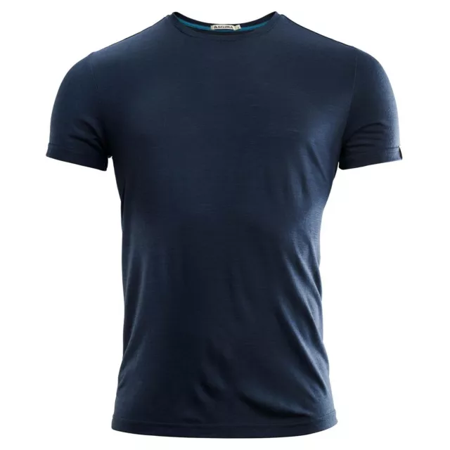 Aclima Lightwool T-Shirt Merino Wool 140 Men's Shirt Navy