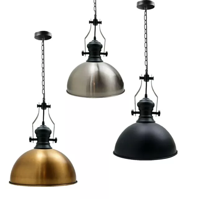Pendant Lampshade Vintage Retro Industrial Loft Chandelier Ceiling Light