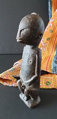 Old Borneo Dayak Miniature Wood Carving …beautiful detail and aged patina