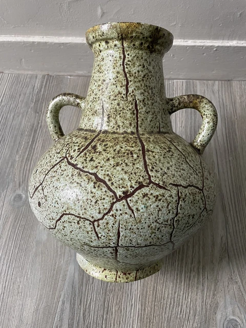 Accolay superbe  vase céramique année 50/60 double prise Vintage
