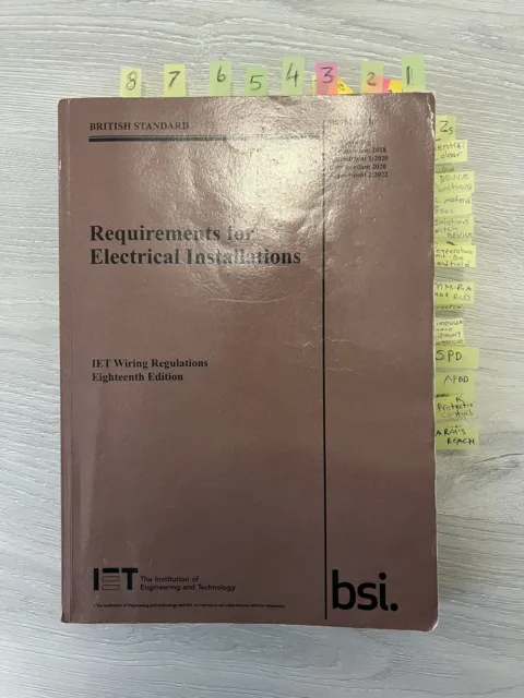 IET 18th Edition Wiring Regulations Practice Questions..