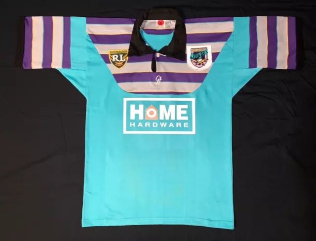 1997 GOLD Chargers Rugby League Shirt Adults 5XL NRL Australia £69.99 - PicClick UK