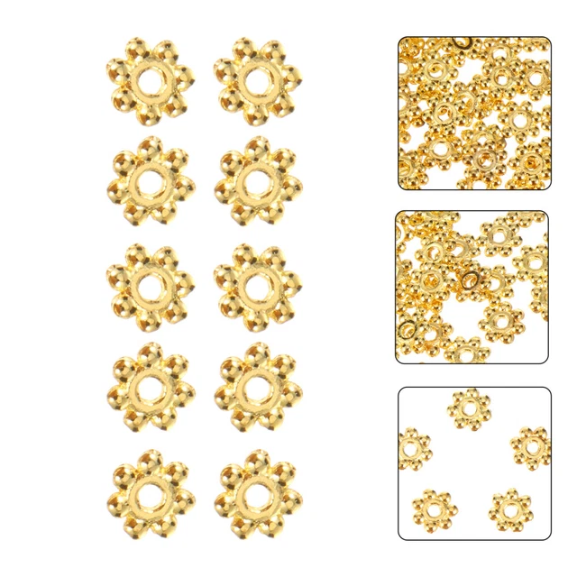 500 Pcs Bracelet Beads Beaded Beads Necklace Flower Necklace Daisy