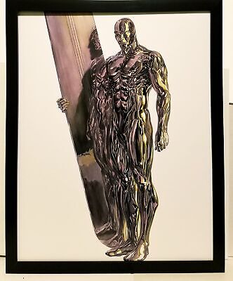 Silver Surfer Timeless by Alex Ross FRAMED 11x14 Art Print Marvel Comics Poster