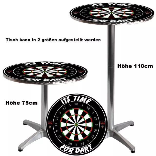 Hammer " Darttisch Dartscheibe  mit LED Beleuchung  " verschiedene Motive