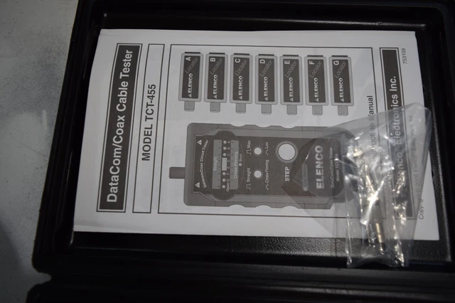 3M Data/Com Coax Cable Tester  TCT-455 2
