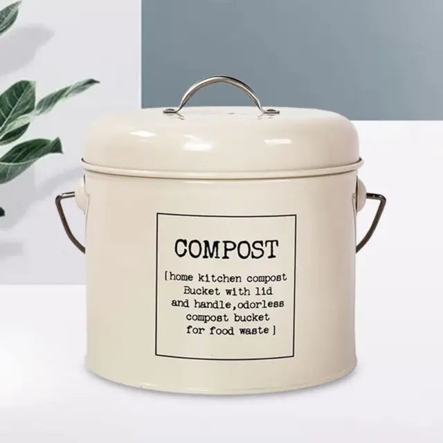 Seau à Compost poubelle comptoir intérieur écologique composteur alimentaire