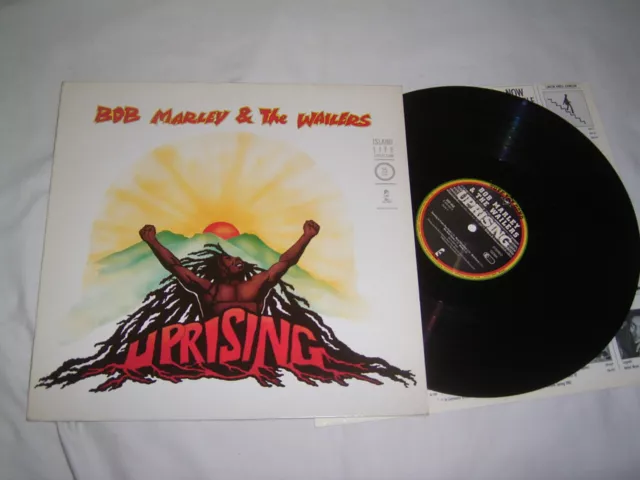 LP Bob Marley & The Wailers Uprising - Embossed Textured # cleaned