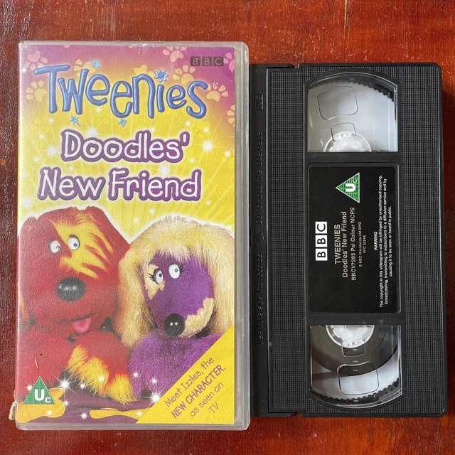 TWEENIES DOODLES’ New Friend VHS Video Tape BBC Cartoon, 2002 EUR 5