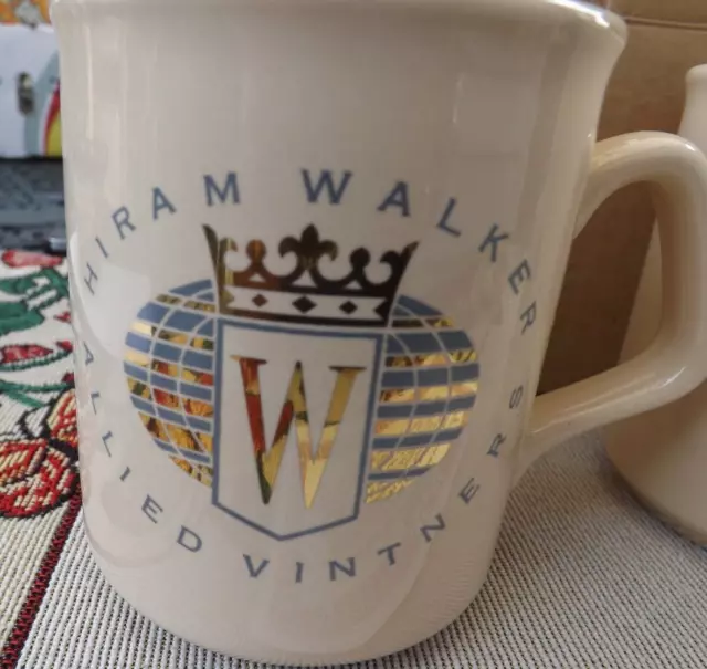 Hiram Walker (Whiskey) - Allied Vintners Mugs New in Box Made by Cutler
