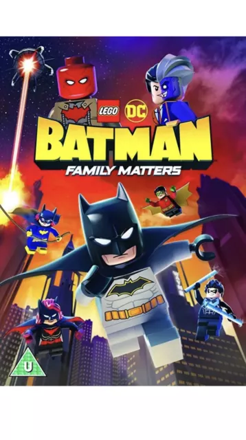 Lego Dc Batman Family Matters Dvd Brand New