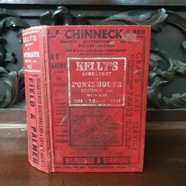 1951 Kelly's Directory Portsmouth & Southsea