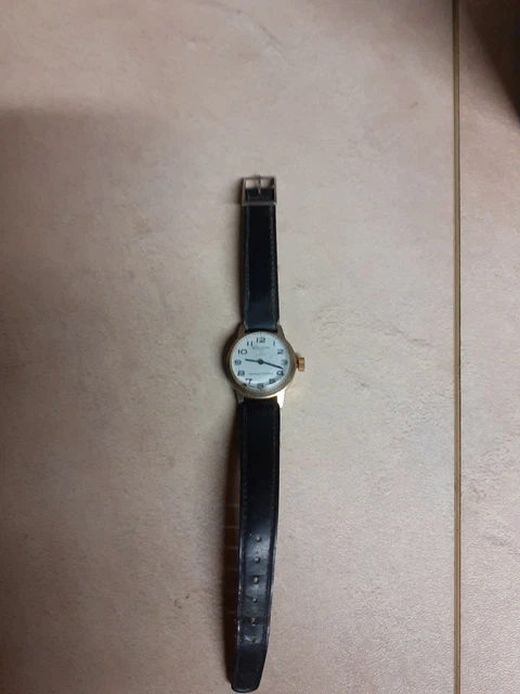 Montre Ancienne De Femme NAP (Nappey Besançon) - Mécanique, Style Art Déco, Plaquée Or - Occasion