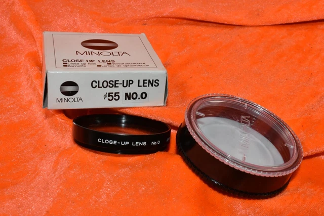 MINOLTA CLOSE-UP LENS No.0 55Ø SCREW MOUNT